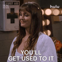 You'Ll Get Used To It Meredith GIF