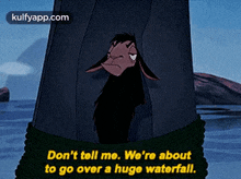 Don'T Tell Me. We'Re Aboutto Go Over A Huge Waterfall..Gif GIF