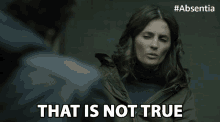 That Is Not True Stana Katic GIF - That Is Not True Stana Katic Emily Byrne GIFs