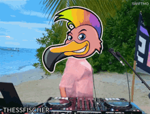 twitch swiftmo thessfischer raving flamingo flamingo dance