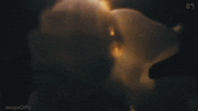 a gif of a cloud that says aespagifs