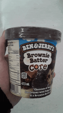 Ben And Jerrys Brownie Batter Core GIF - Ben And Jerrys Brownie Batter Core Ice Cream GIFs
