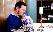 greys anatomy alex karev oh crap i just crushed chip baby chips