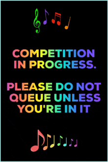 Competition Competition In Progress GIF - Competition Competition In Progress Do Not Queue GIFs