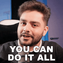 You Can Do It All Ignace Aleya GIF - You Can Do It All Ignace Aleya You Can Handle It All GIFs