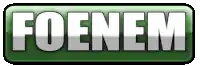a green button with the word foenem written on it