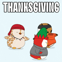 Holiday Penguin GIF - Holiday Penguin Thanksgiving GIFs