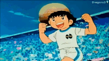 soccer captain tsubasa trophy anime