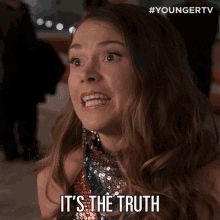 Its The Truth Liza Miller GIF - Its The Truth Liza Miller Sutton Foster GIFs