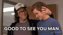 Good To See You Man Frank Rossitano GIF - Good To See You Man Frank Rossitano 30rock GIFs