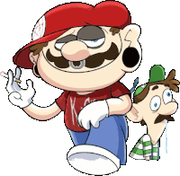 Day Out Mario Day Out Luigi Sticker - Day Out Mario Day Out Luigi Day Out Fnf Stickers