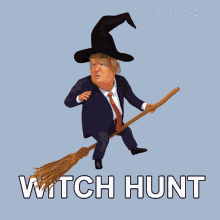 Trump Witch Hunt Total Witch Hunt GIF - Trump Witch Hunt Witch Hunt Total Witch Hunt GIFs