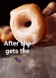Doughnut Dripping GIF