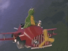 Dudley The Dragon Plane GIF - Dudley The Dragon Plane Flying GIFs