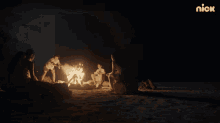 Campfire Are You Afraid Of The Dark GIF - Campfire Are You Afraid Of The Dark Camping Site GIFs