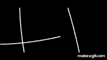 a black and white image of a globe with make a gif.com at the bottom