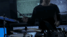 Playing Drums Hawthorne Heights GIF - Playing Drums Hawthorne Heights Constant Dread Song GIFs