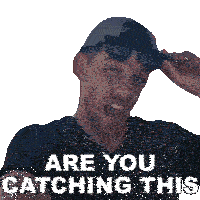 Are You Catching This Intensity Right Now Scott Gaunson Sticker - Are You Catching This Intensity Right Now Scott Gaunson How Ridiculous Stickers