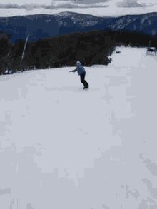 Roo Snow Bunny GIF - Roo Snow Bunny Snowboarding GIFs