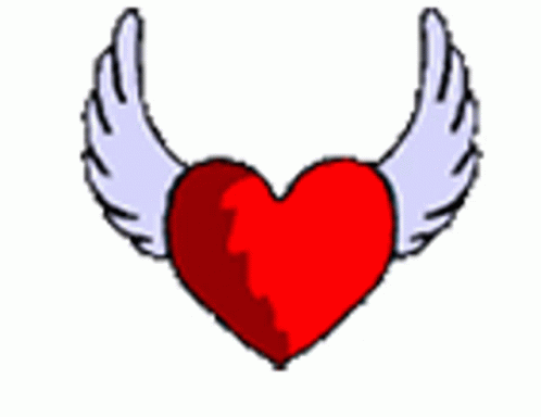 My Heart Wings Sticker - My Heart Wings Angel Wings - Discover & Share GIFs