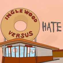 Inglewood Randys Donuts GIF - Inglewood Randys Donuts Donuts GIFs
