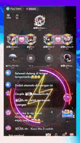 a screenshot of a video game with the number 20660 on the top left