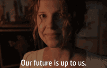 Our Future Is Up To Us Enola Holmes GIF - Our Future Is Up To Us Enola Holmes Millie Bobby Brown GIFs