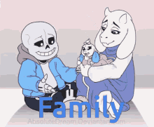 Family Sans GIF - Family Sans Toriel GIFs