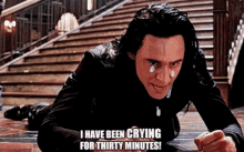 Loki Ive Been Crying For30minutes GIF - Loki Ive Been Crying For30minutes Cry GIFs