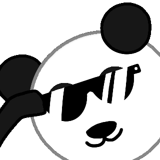Epaulplayz Panda Sticker - Epaulplayz Panda Shades Stickers