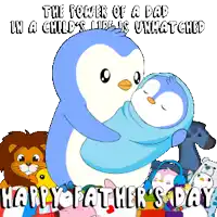 the power of a dad in a child 's life is unmatched and happy father 's day