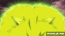 a lion with a yellow mane is glowing in the dark and has green eyes .