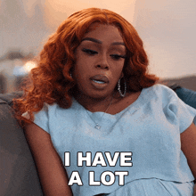 I Have A Lot On My Plate Shay Johnson GIF - I Have A Lot On My Plate Shay Johnson Love & Hip Hop Miami GIFs