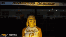 campbell volleyball volleyball roll humps sarah colla yey