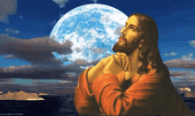 Jesus Praying GIF