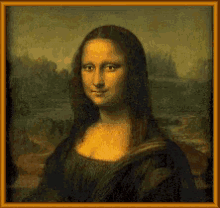 蒙娜丽莎 不然呢 翻白眼 GIF - Men Mona Lisa GIFs