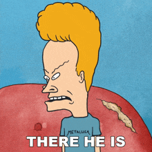 There He Is Beavis GIF - There He Is Beavis Beavis And Butt-head GIFs