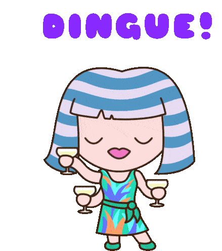 Dingue Crazy Sticker - Dingue Crazy Dancing Stickers