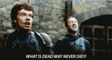 What Is Dead May Never Die Game Of Thrones GIF