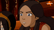 a nickelodeon cartoon of a girl making a funny face
