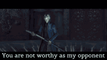 You Are Not Worthy To Be My Opponent Youre Not Worthy To Be My Opponent GIF - You Are Not Worthy To Be My Opponent Youre Not Worthy To Be My Opponent Dmc3 GIFs