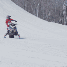 Driving On My Snow Mobil Red Bull GIF - Driving On My Snow Mobil Red Bull Driving Through The Snow GIFs