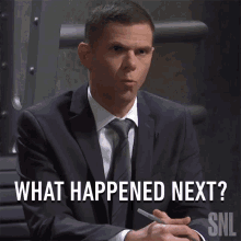 What Happened Next Mikey Day GIF - What Happened Next Mikey Day Saturday Night Live GIFs