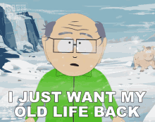 I Just Want My Old Life Back Mr Garrison GIF - I Just Want My Old Life Back Mr Garrison South Park GIFs