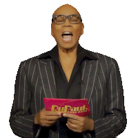 Confused Rupaul Sticker - Confused Rupaul Rupaul’s Drag Race Stickers