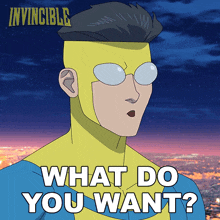 What Do You Want Mark Grayson GIF - What Do You Want Mark Grayson Invincible GIFs
