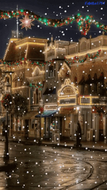 Snowfall Street GIF - Snowfall Street Houses GIFs