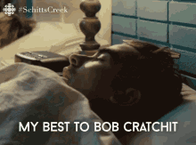 My Best To Bob Cratchit David GIF - My Best To Bob Cratchit David David Rose GIFs