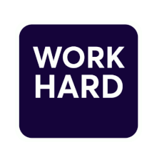 Weplash Work Hard Sticker - Weplash Work Hard Work Smart Stickers