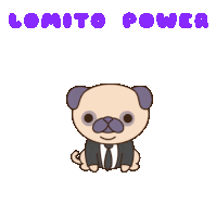 Lomito Power Poderoso Sticker - Lomito Power Poderoso Poder Stickers